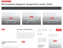 Tablet Screenshot of biuro-rachunkowe-krakow.pl